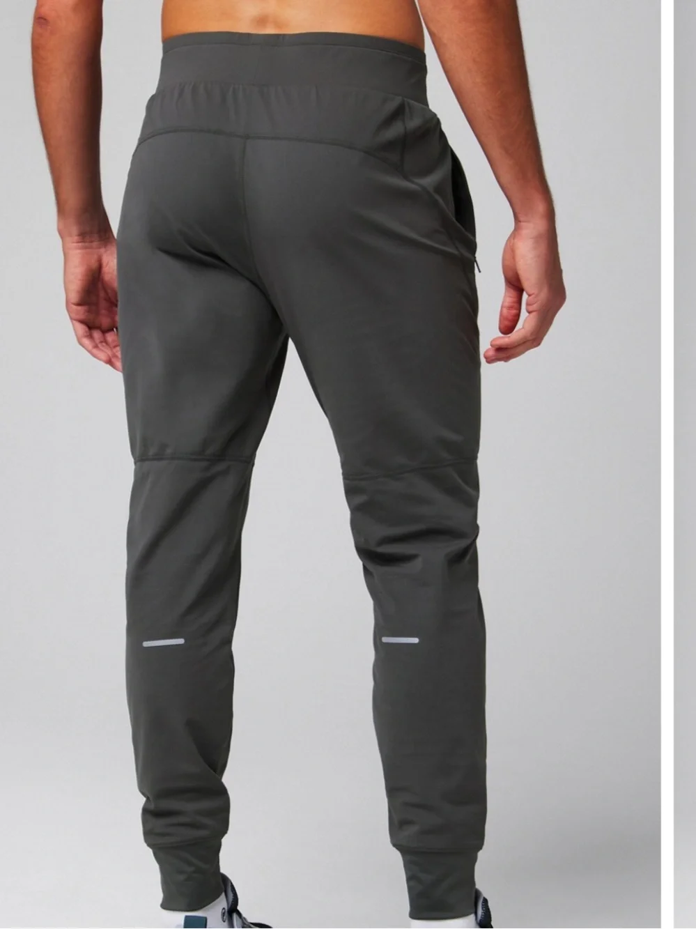 Fabletics Men Activewear Set Quarter Zip Pullover & Joggers - Size L